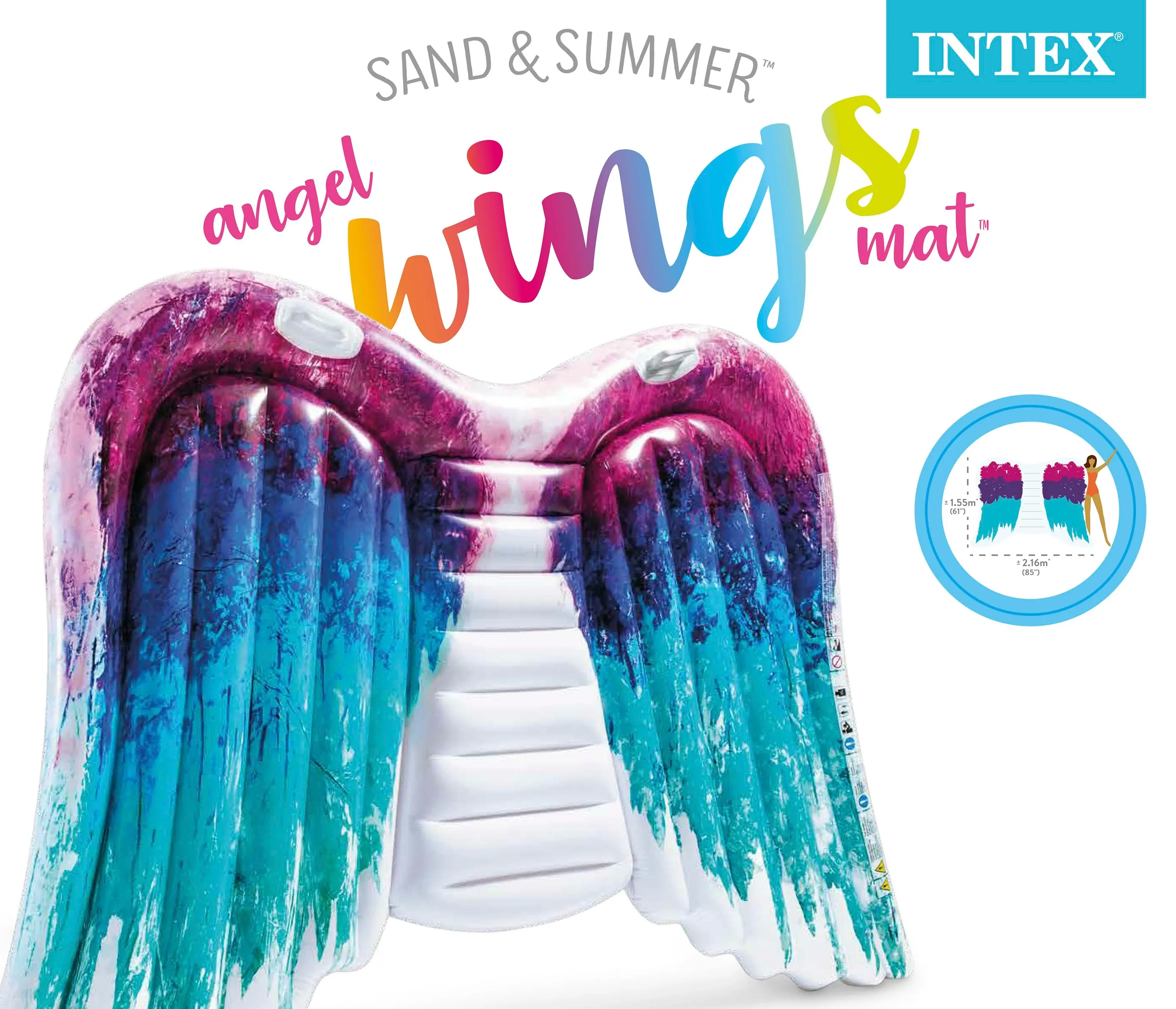 Intex Angel Wings Ride-On Pool Float 58786