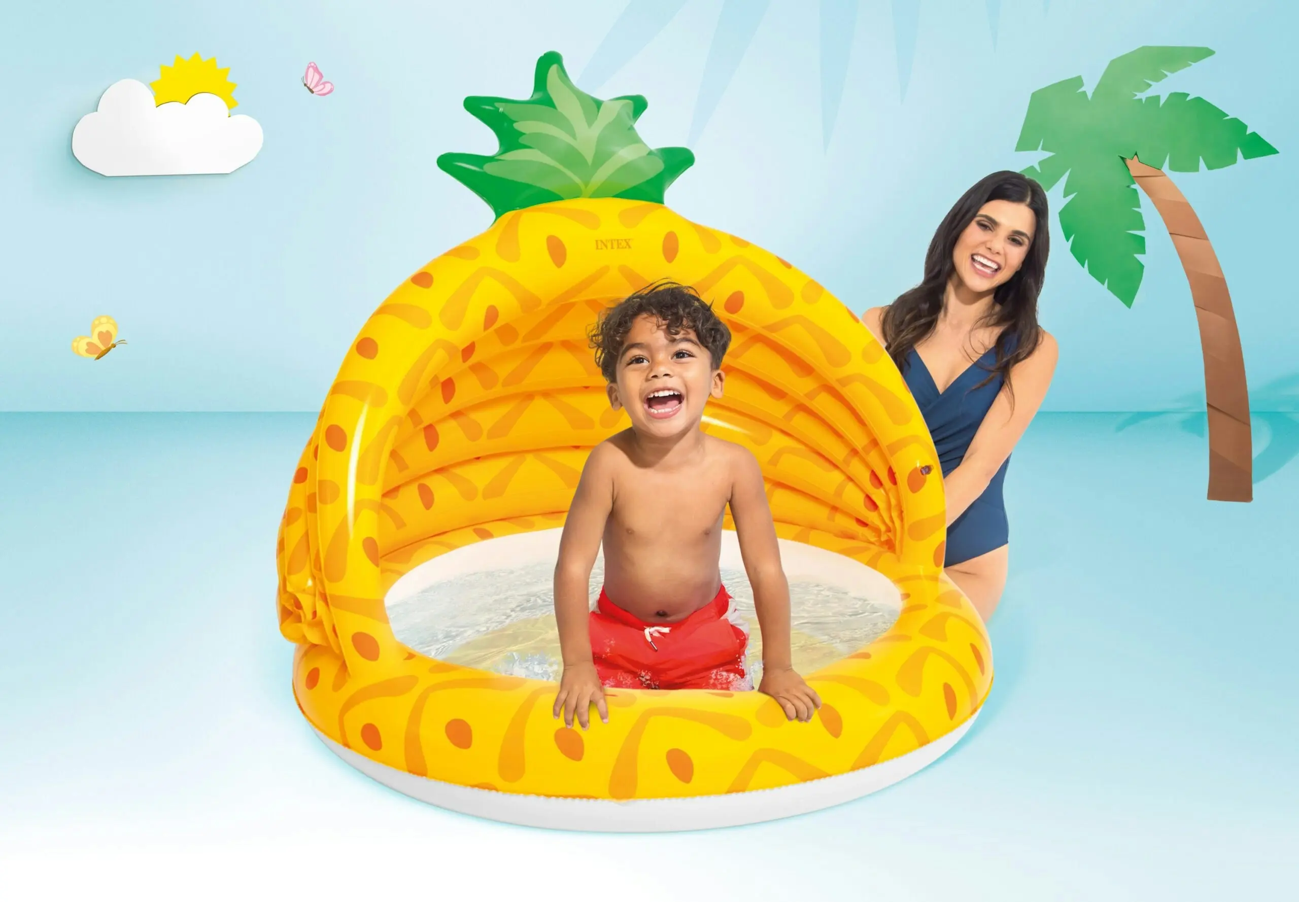 Intex PINEAPPLE BABY POOL 58414