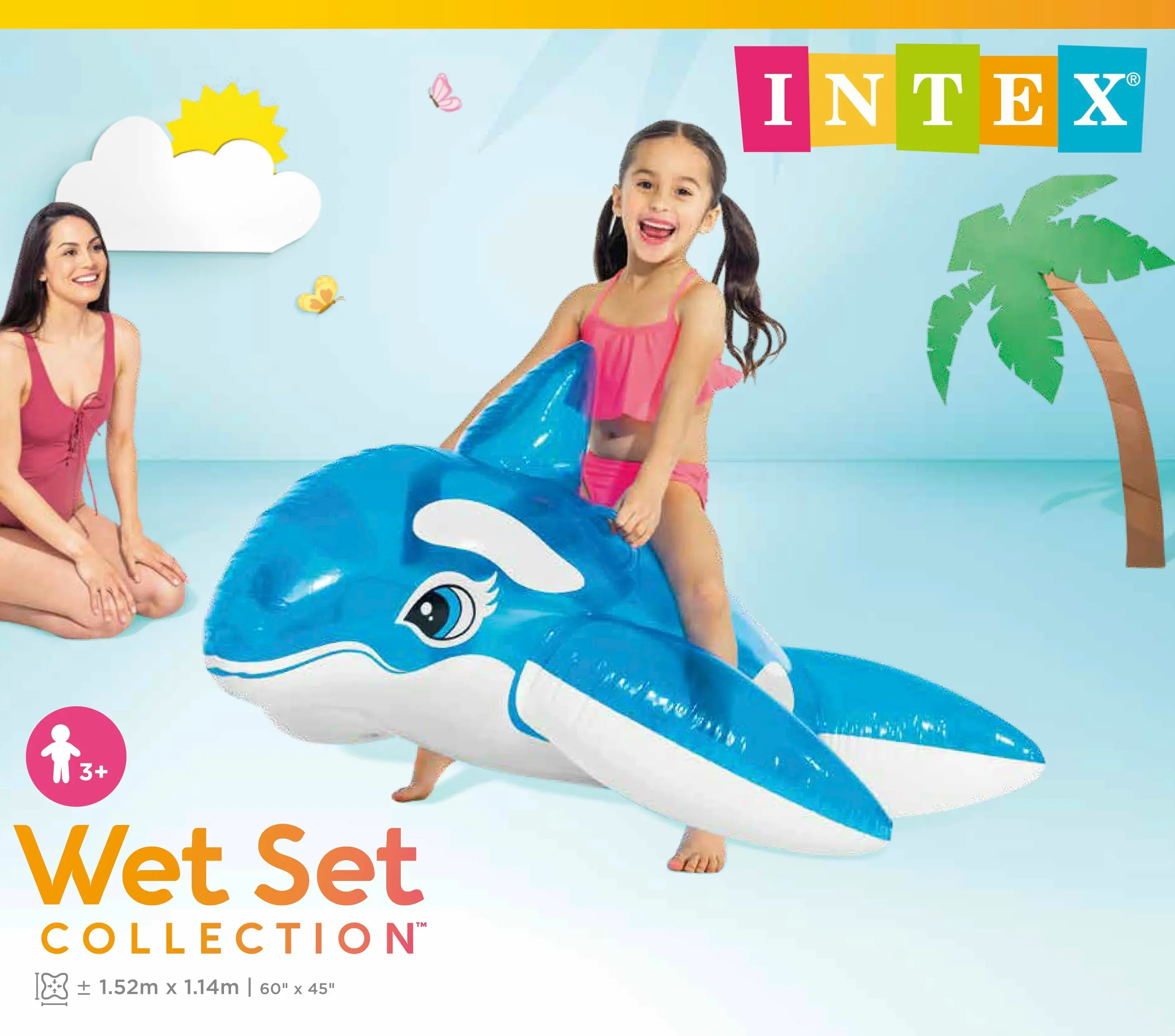 Intex Lil Whale Ride - On 58523