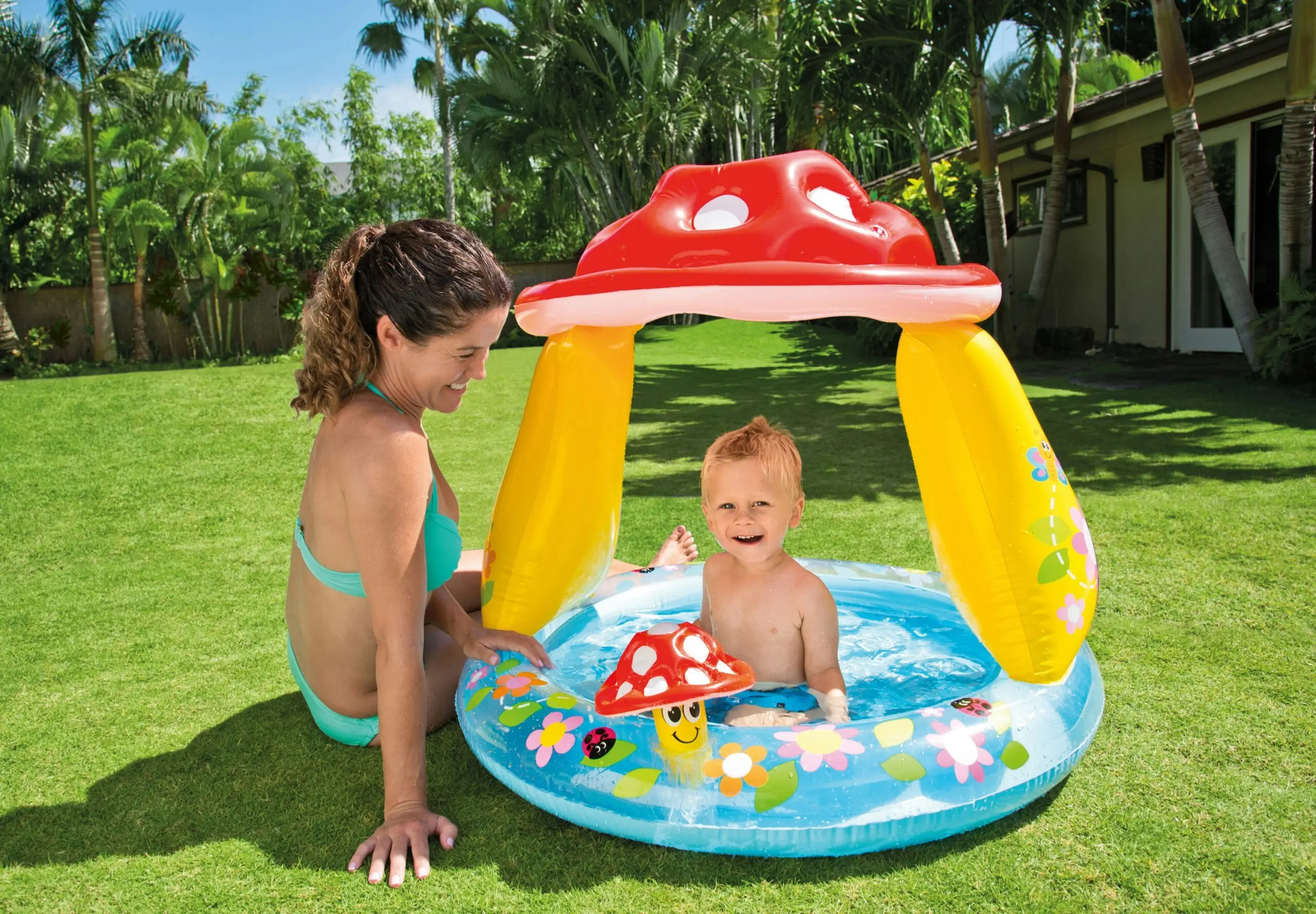 Intex Mushroom Inflatable Kiddie Pool 57114