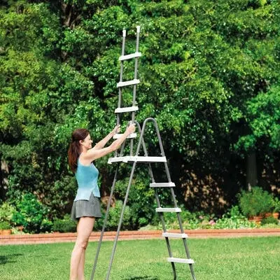 Intex Pool Ladder Removable Steps for 107cm (42") + 91cm (36in) Wall Height Pools 28075