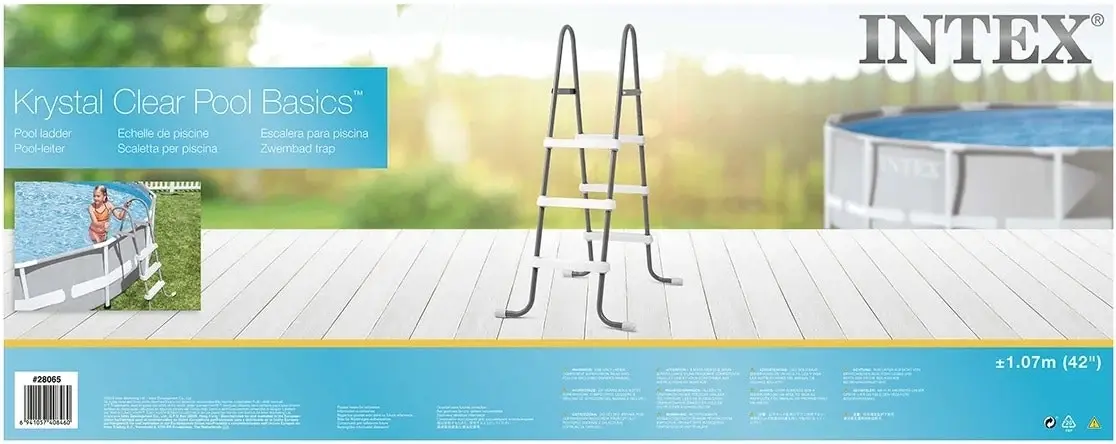 Intex Pool Ladder 42 Inch 107cm Above Ground Pools 28065