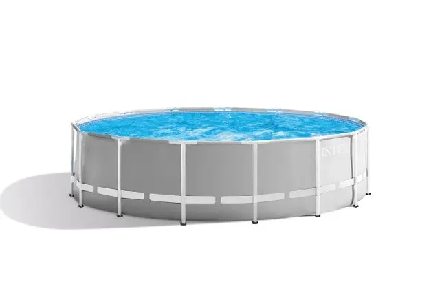 Intex PRISM Premium 15' Metal Frame Pool Outdoor Above Ground 457cm x 122cm - 26726