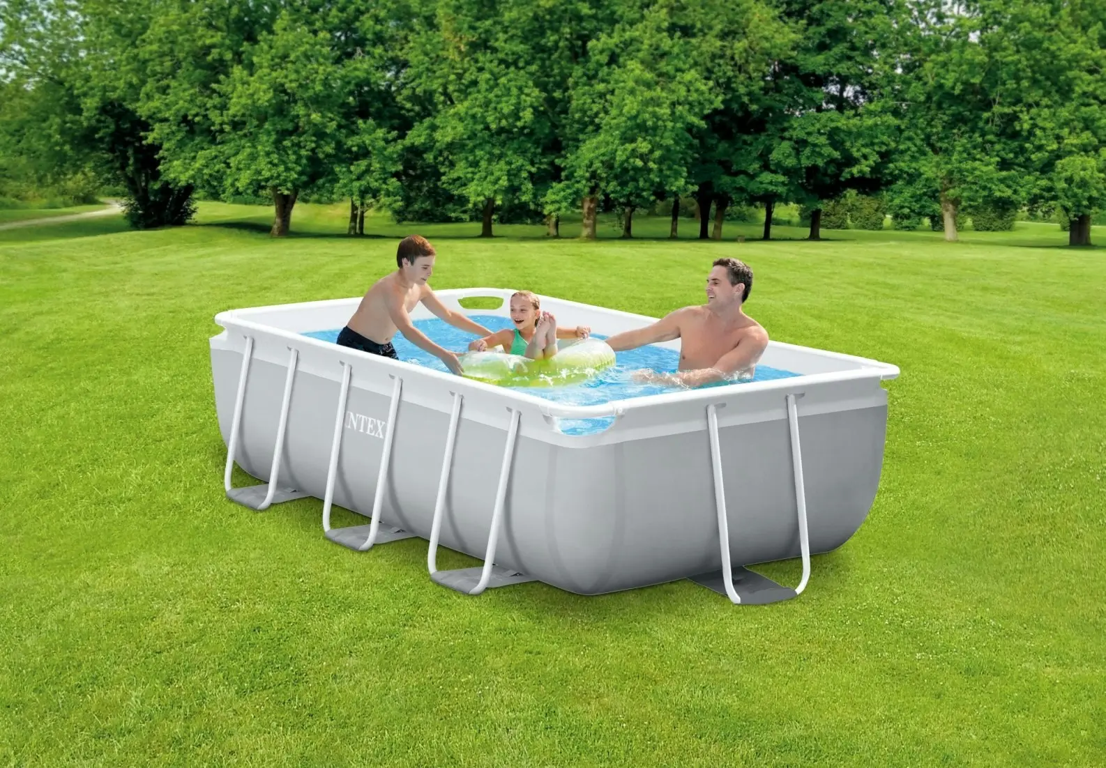 Intex PRISM  Metal Frame Pool  3.0m x 1.75m 80cm 26784