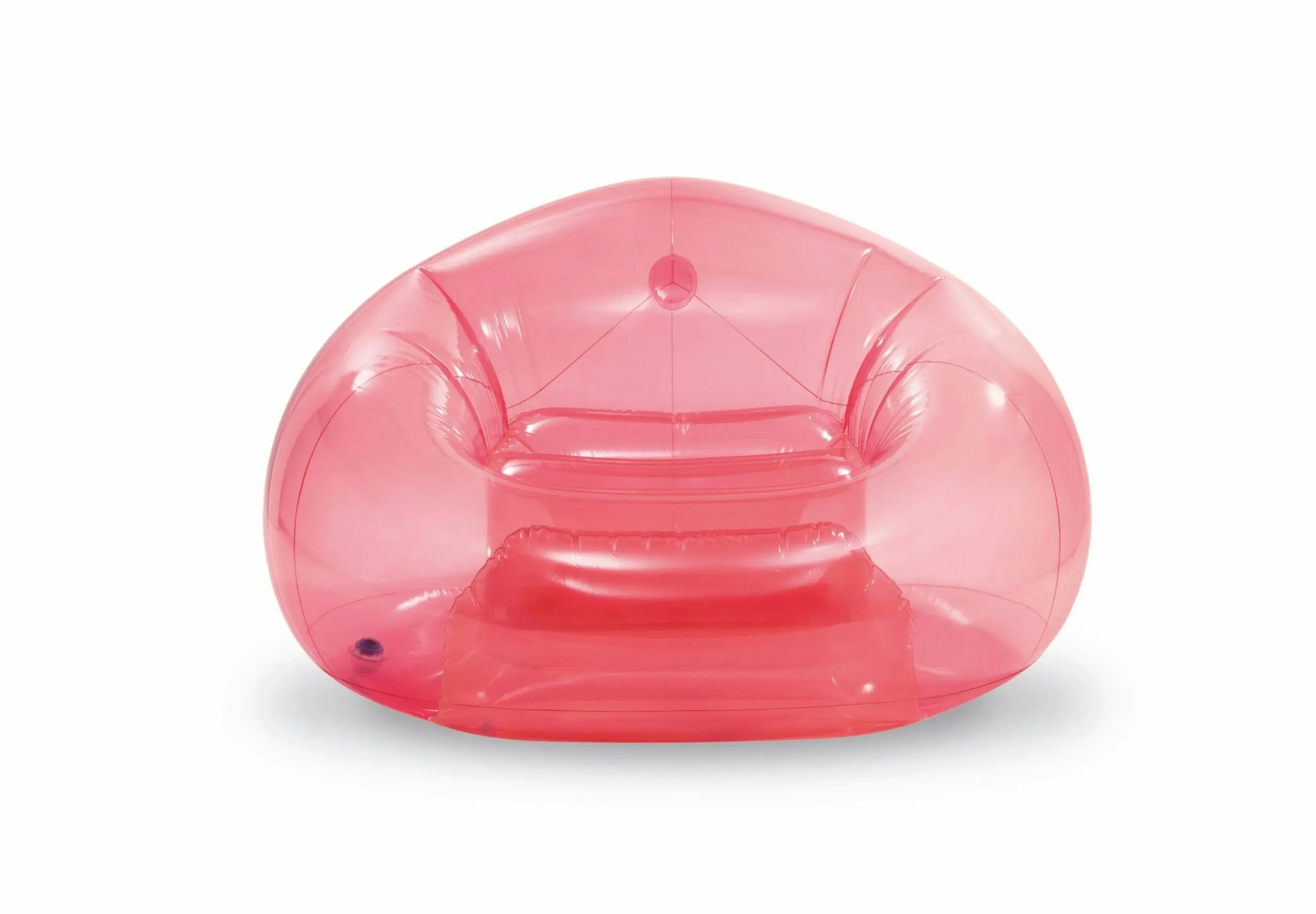 Intex Transparent Pink Beanless Bag 66501