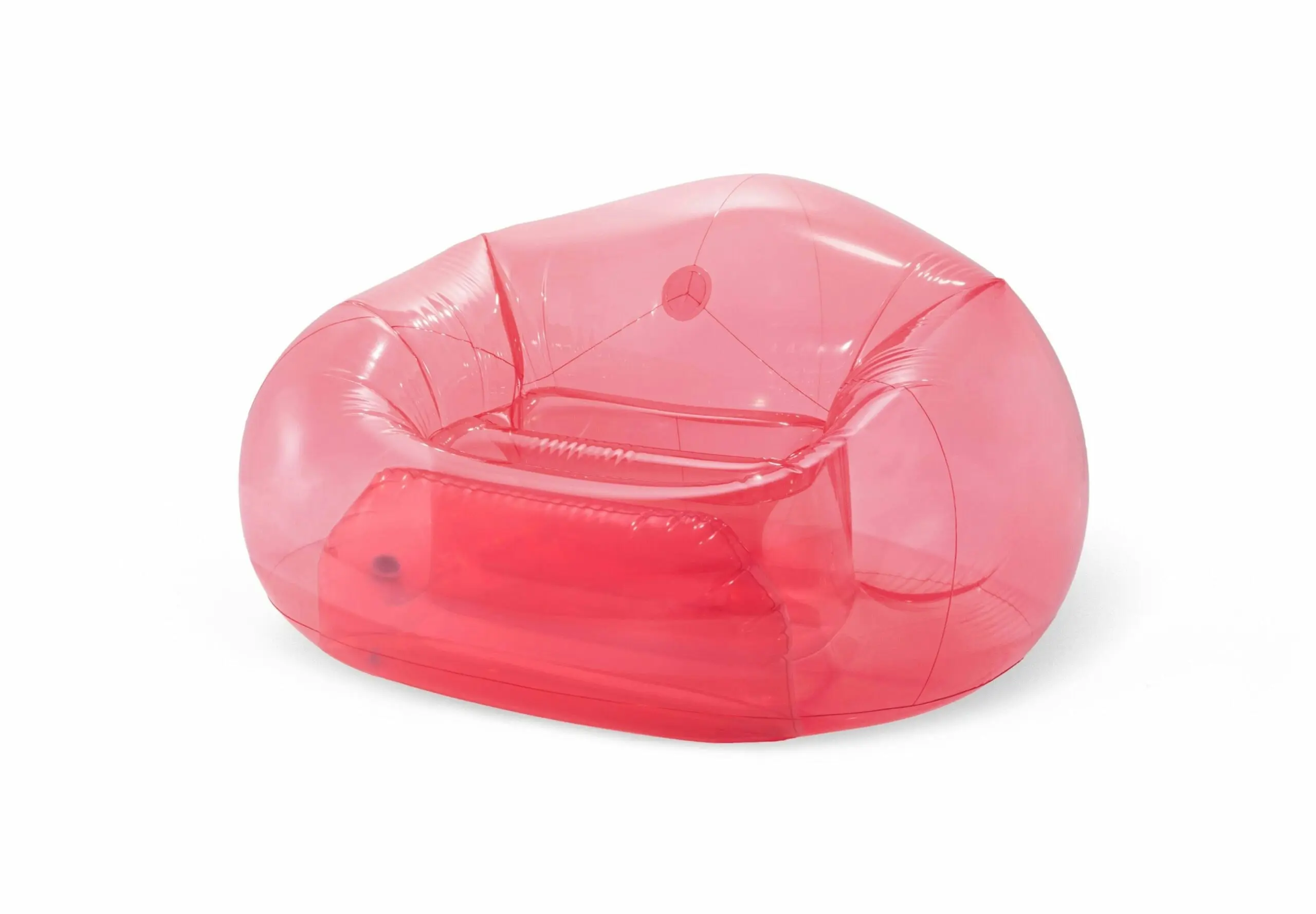 Intex Transparent Pink Beanless Bag 66501