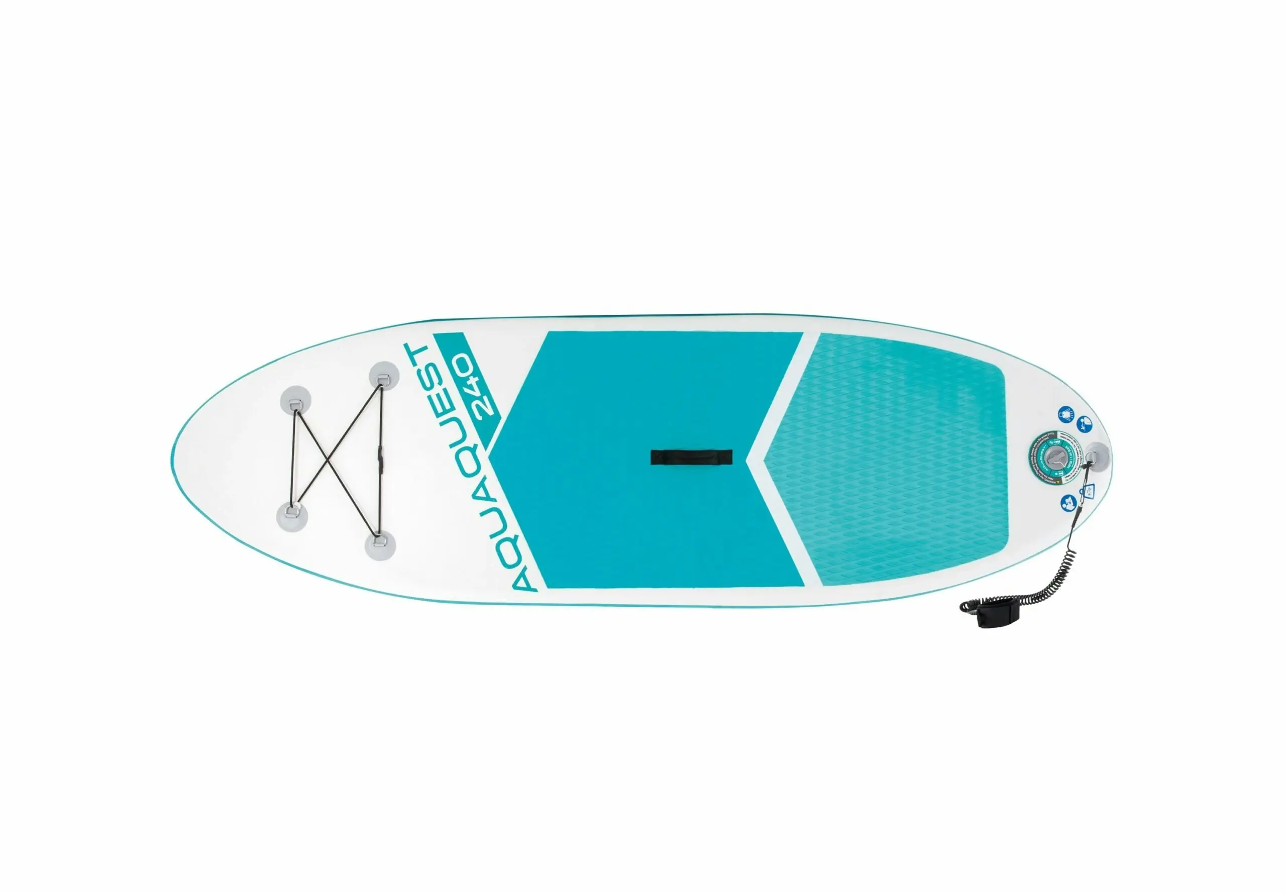 Aqua Quest Youth 240 Stand Up Paddle Board Inflatable 240cm - 68241