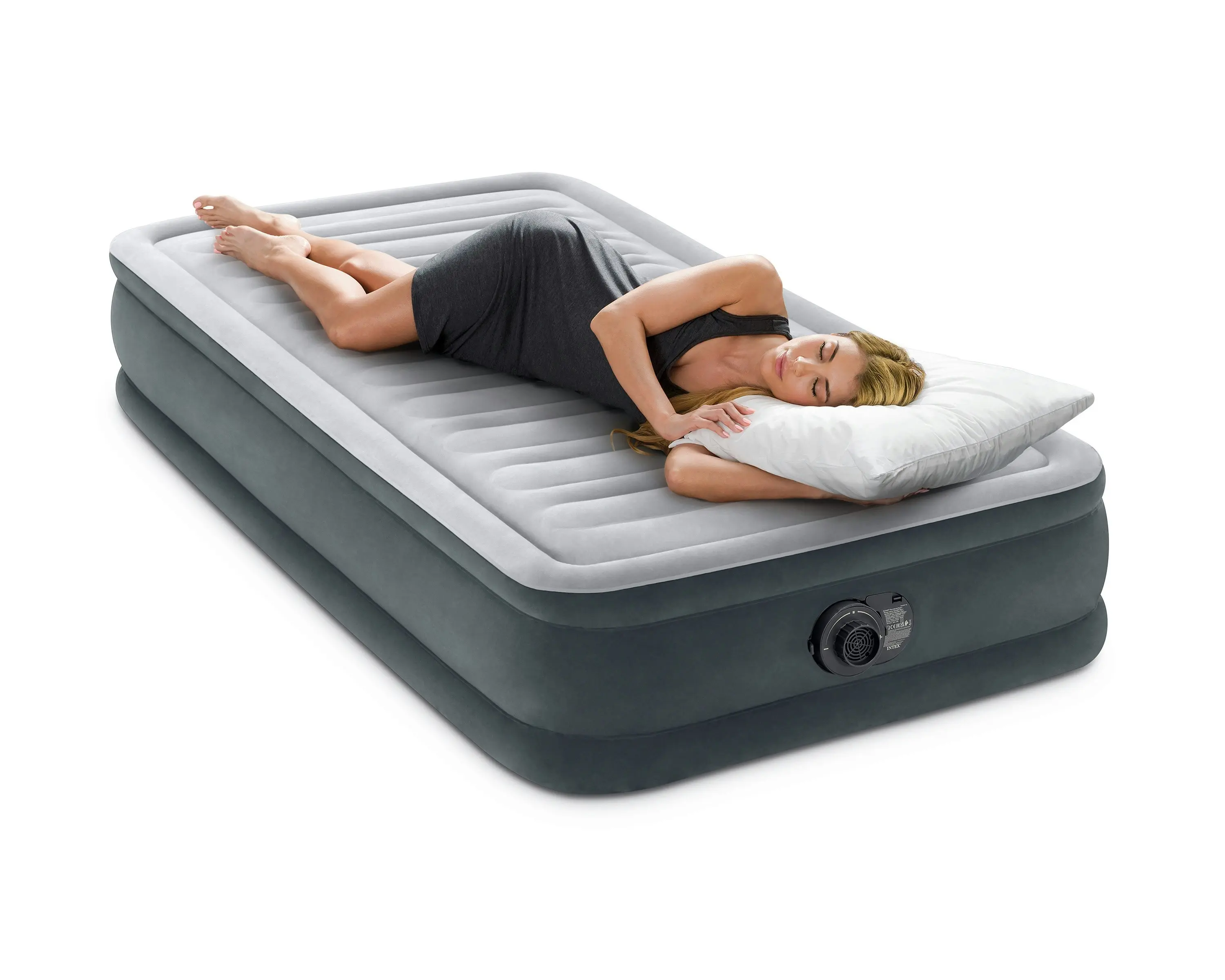 Intex Single (Twin) Deluxe Airbed  33cm 67766