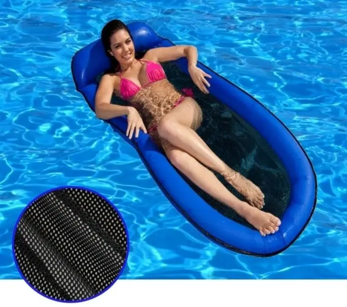 Intex Mesh Inflatable Pool Lounge - Great for Travel 58836