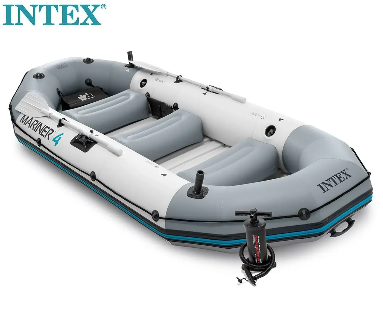 Intex Mariner 4 Boat Set 68376