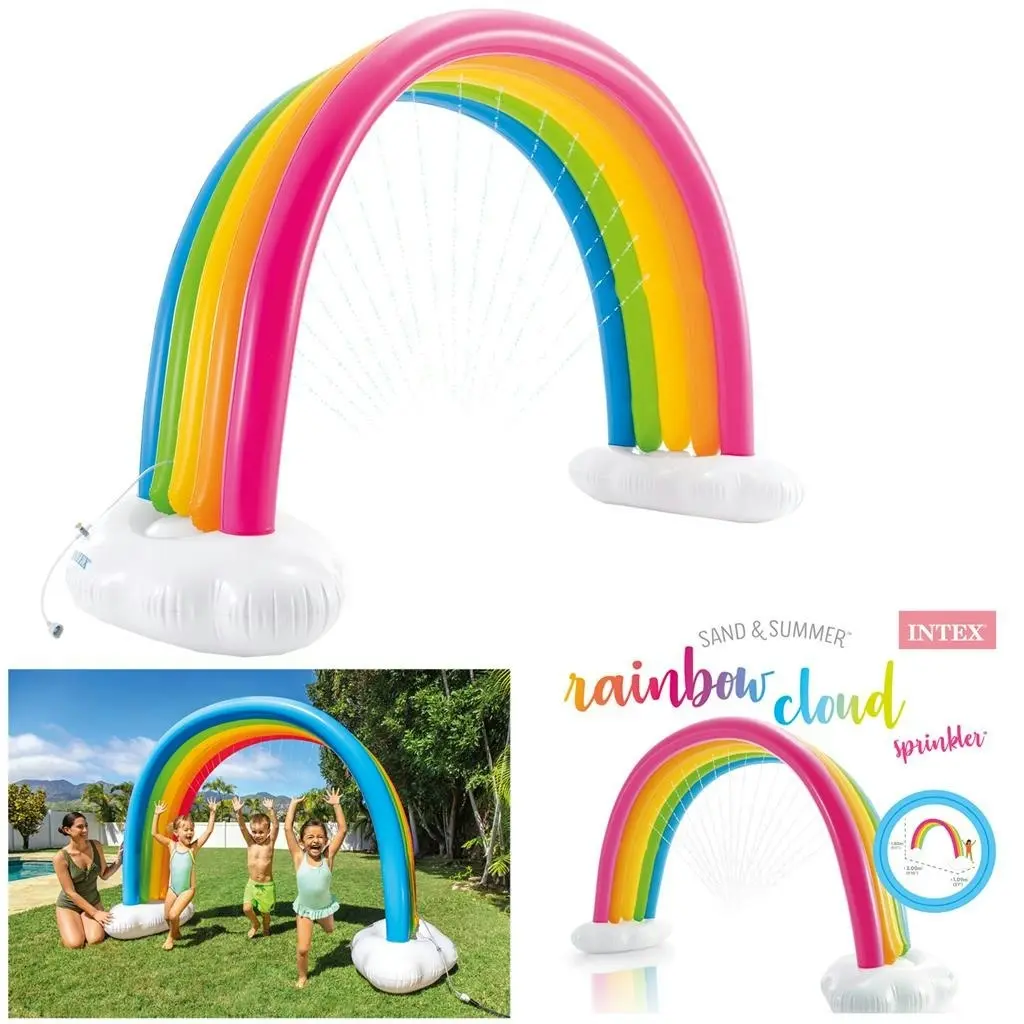 Intex Rainbow Cloud Inflatable Sprinkler 56597