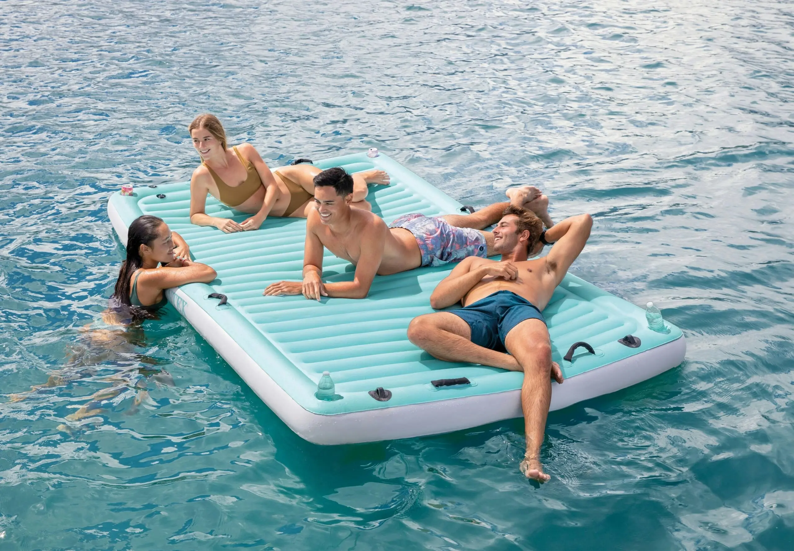 Intex Water Lounge Inflatable Pontoon Raft 56289