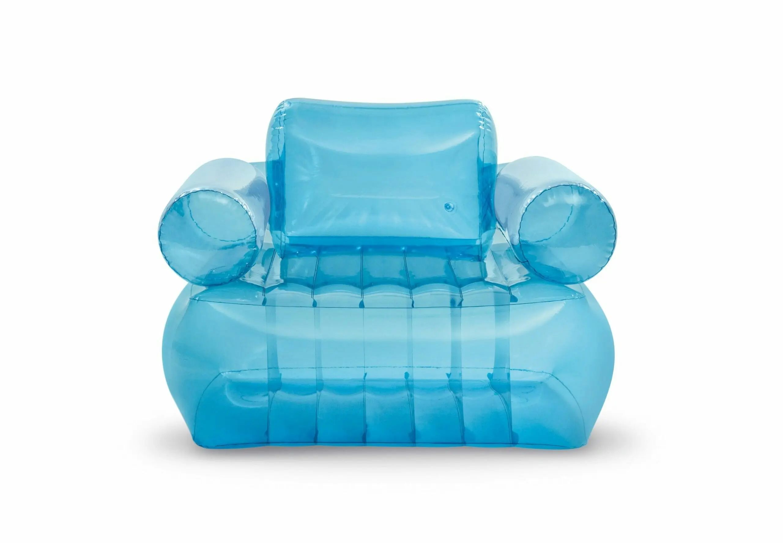 Intex Transparent Blue Inflatable Armchair 66503