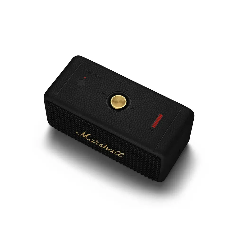 Marshall Emberton Ii Portable Wireless Speaker - Black & Brass