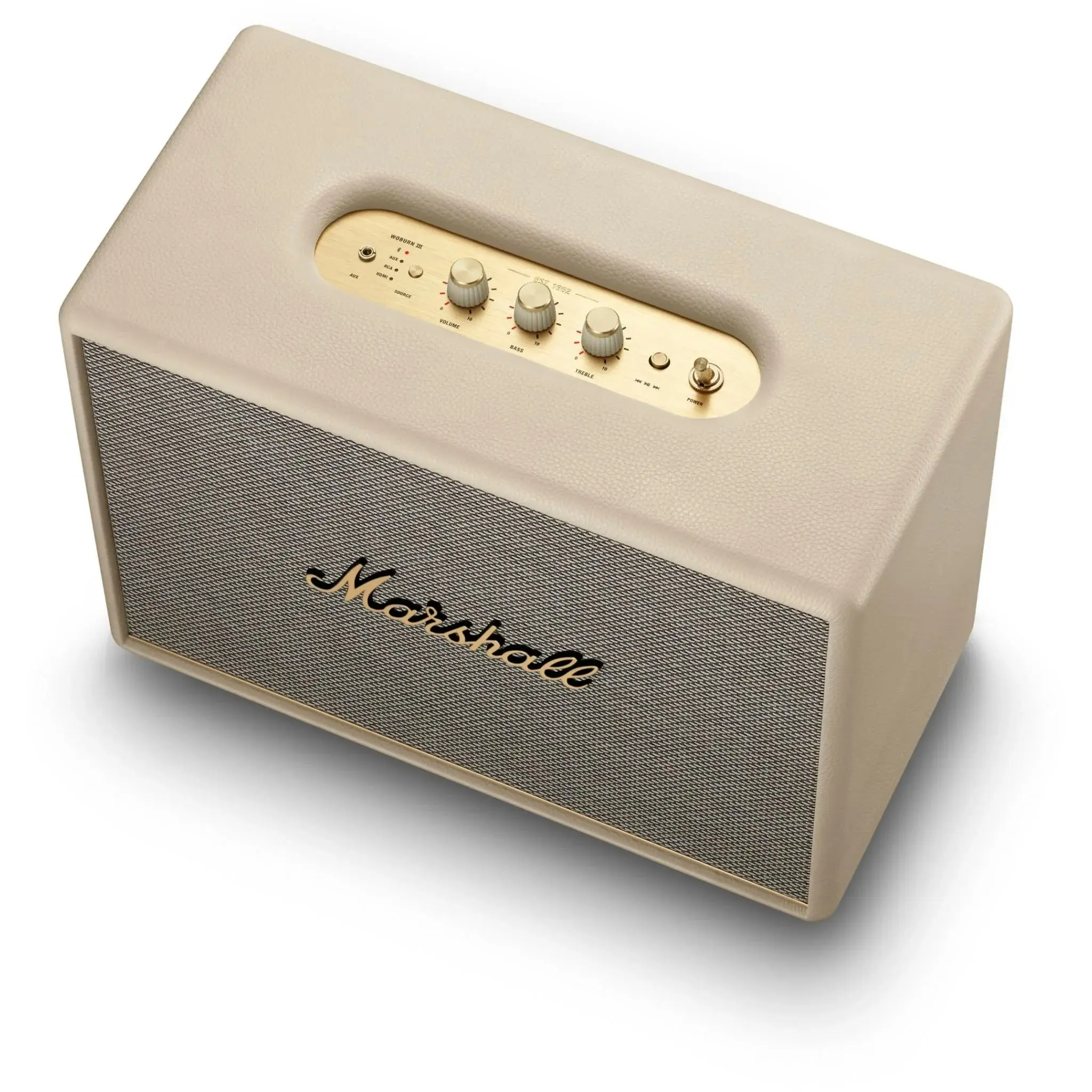 Marshall Woburn Iii Wireless Bluetooth Speaker - Cream