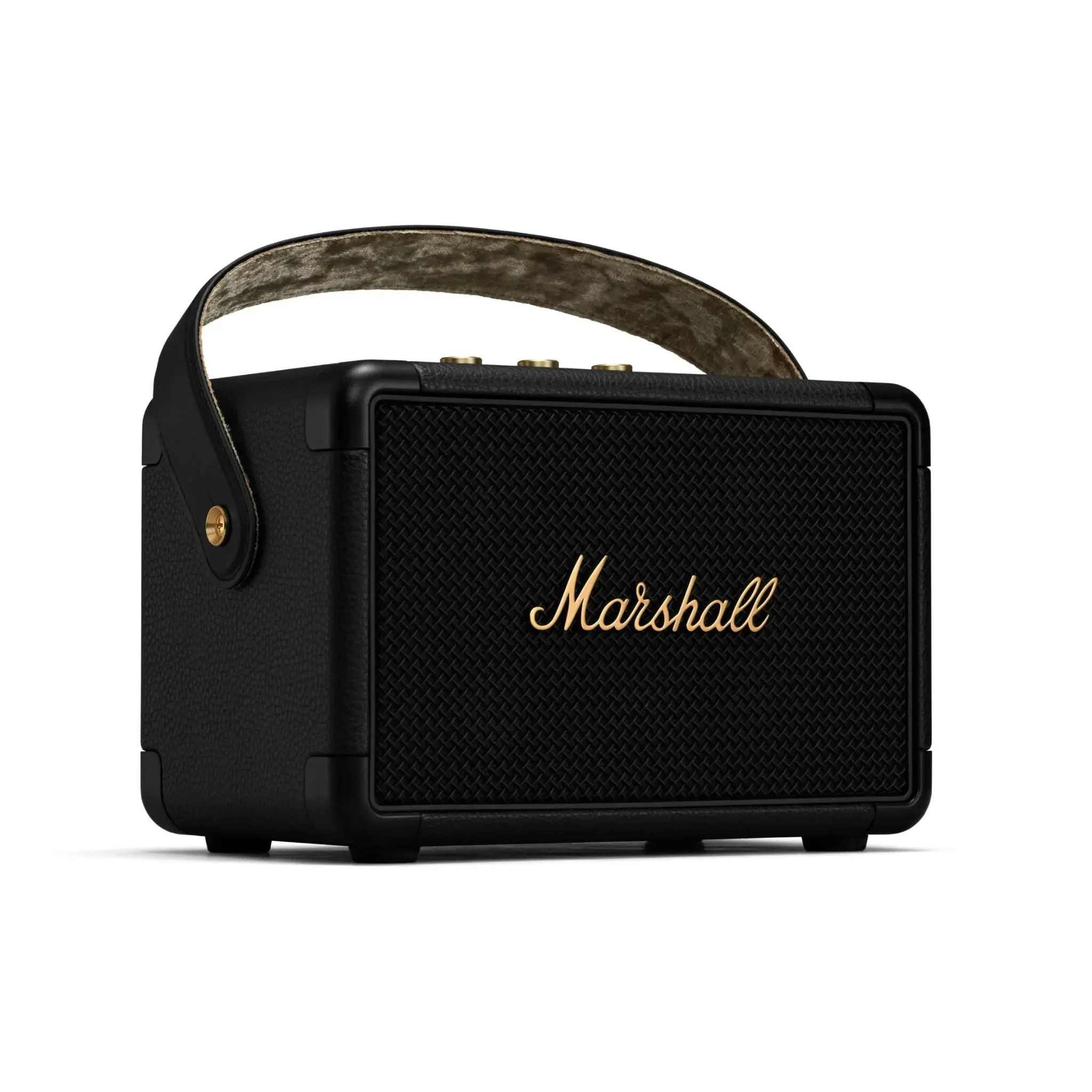 Marshall Kilburn Ii Portable Bluetooth Speaker - Black & Brass