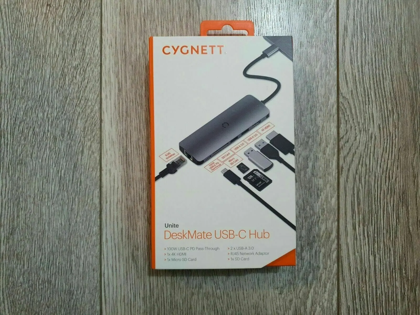 Cygnett Unite Deskmate Usb-c Hub - Silver