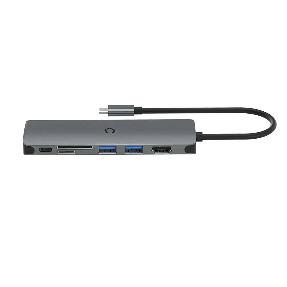 Cygnett Unite Deskmate Usb-c Hub - Silver