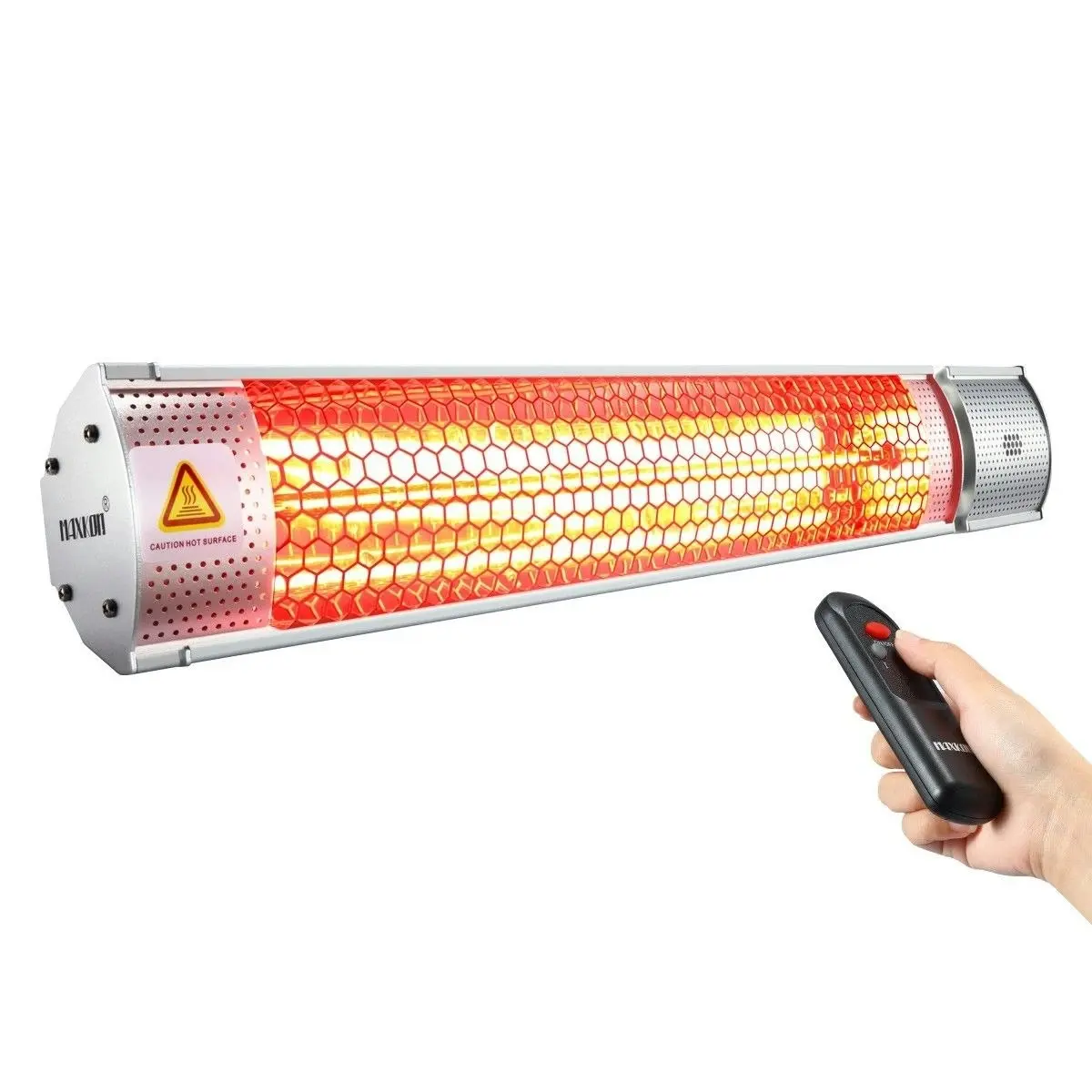 Maxkon  2000W Electric Outdoor Halogen Infrared Patio Heater Radiant Heater