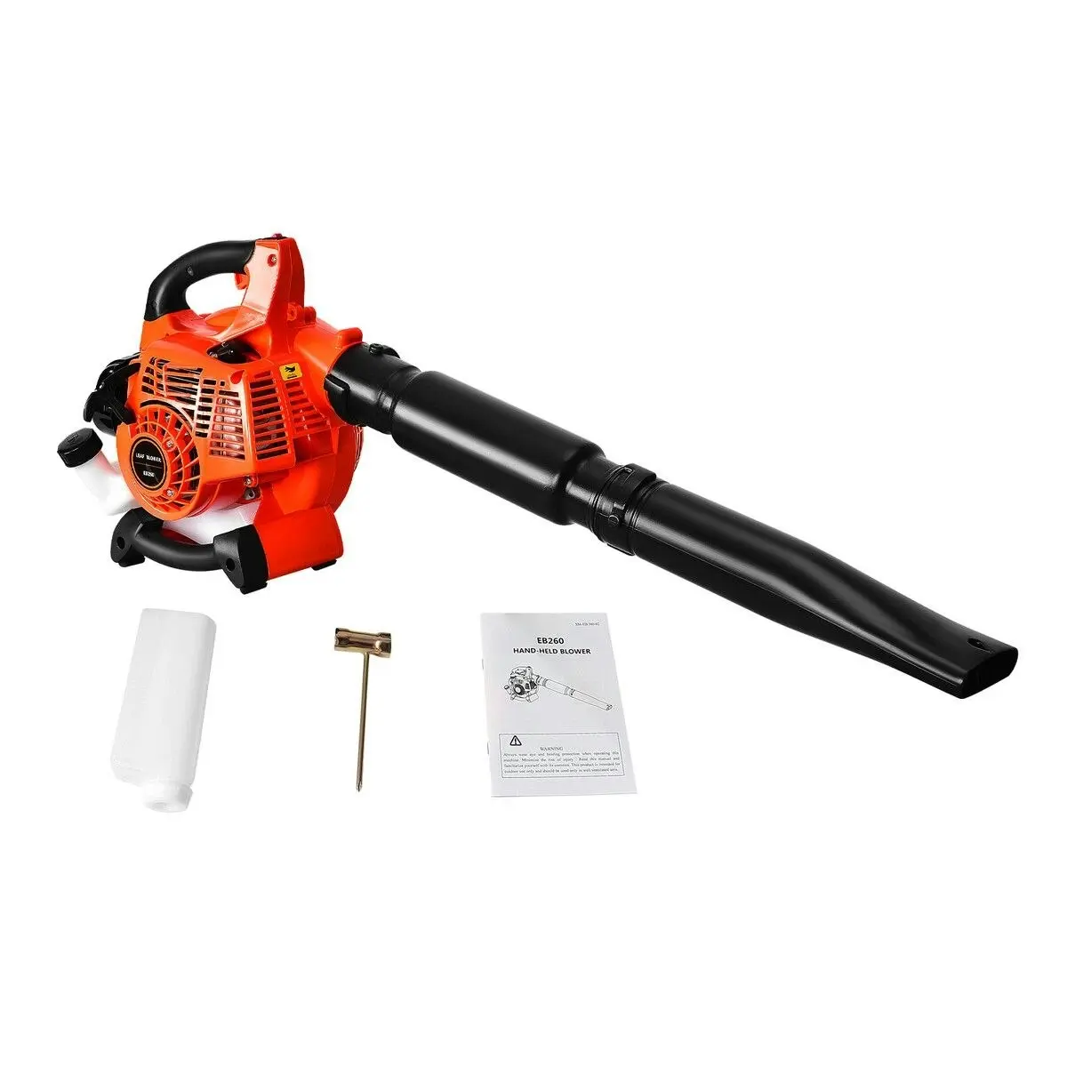 Ausway Petrol Leaf Blower 2 Stroke 26CC Cordless Hand Held Garden Lawn Yard Snow Dust Debris Blowing Machine