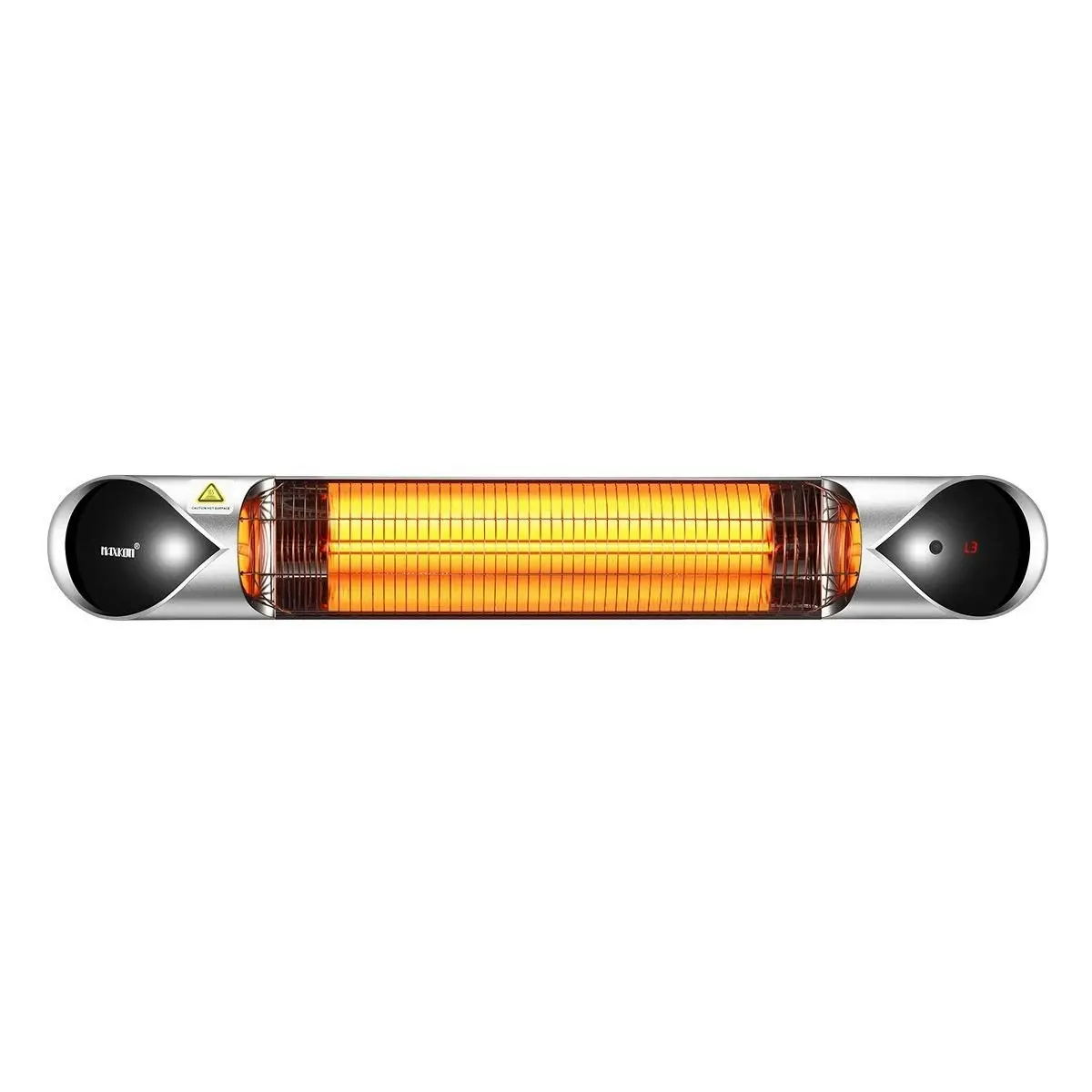 Maxkon New  2000W Carbon Fibre Infrared Heater Instant Heat Outdoor Patio Strip Heater Remote Control