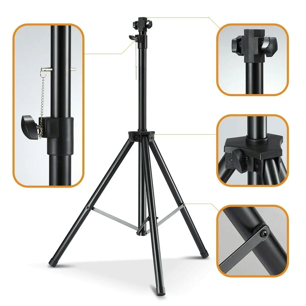 Maxkon Heavy Duty Adjustable Tripod Stand for  Outdoor Infrared Heaters