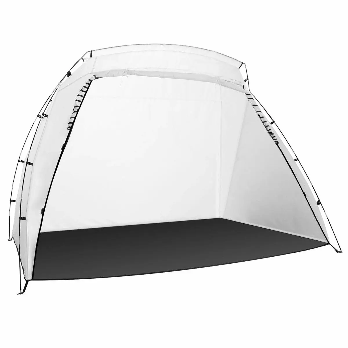 Ausway Spray Paint Tent Shelter Portable Mobile Booth DIY Painting Outdoor Enclosure White 259 x 183 x 168 cm