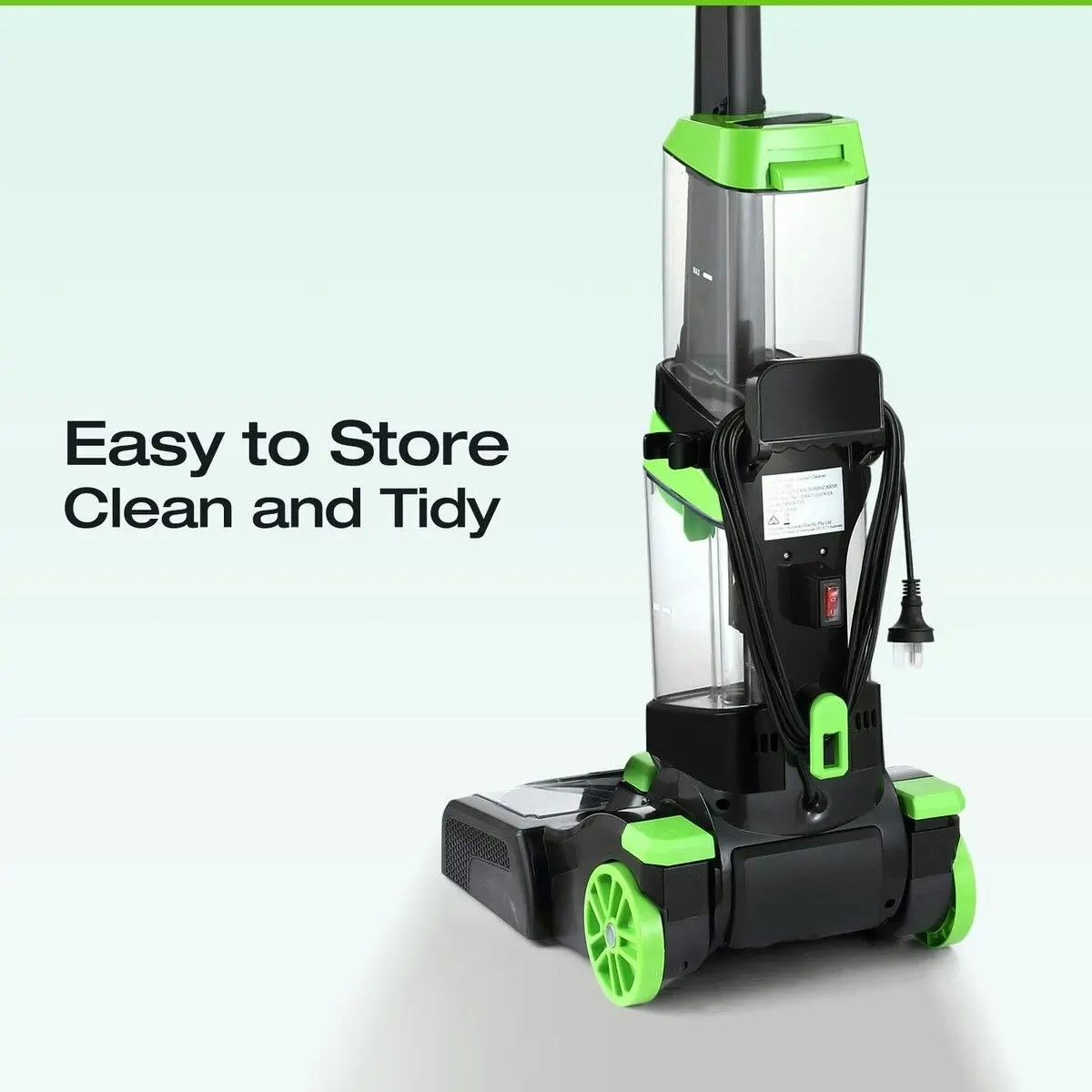 Ausway Carpet Cleaner Rug Professional Portable Deep Vacuum Cleaning Machine Faster Drying with Heater Water Dust Tanks