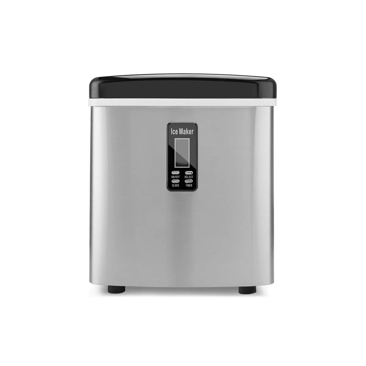 Ausway Silver Ice Maker for Home 3.2L