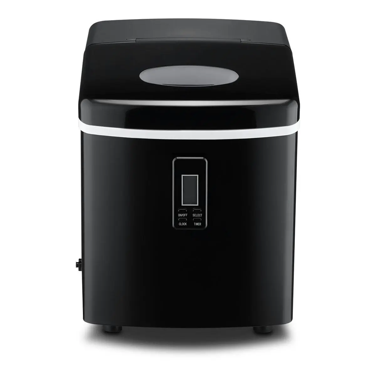 Maxkon Portable Ice Maker Machine Black Coated 3.2 L