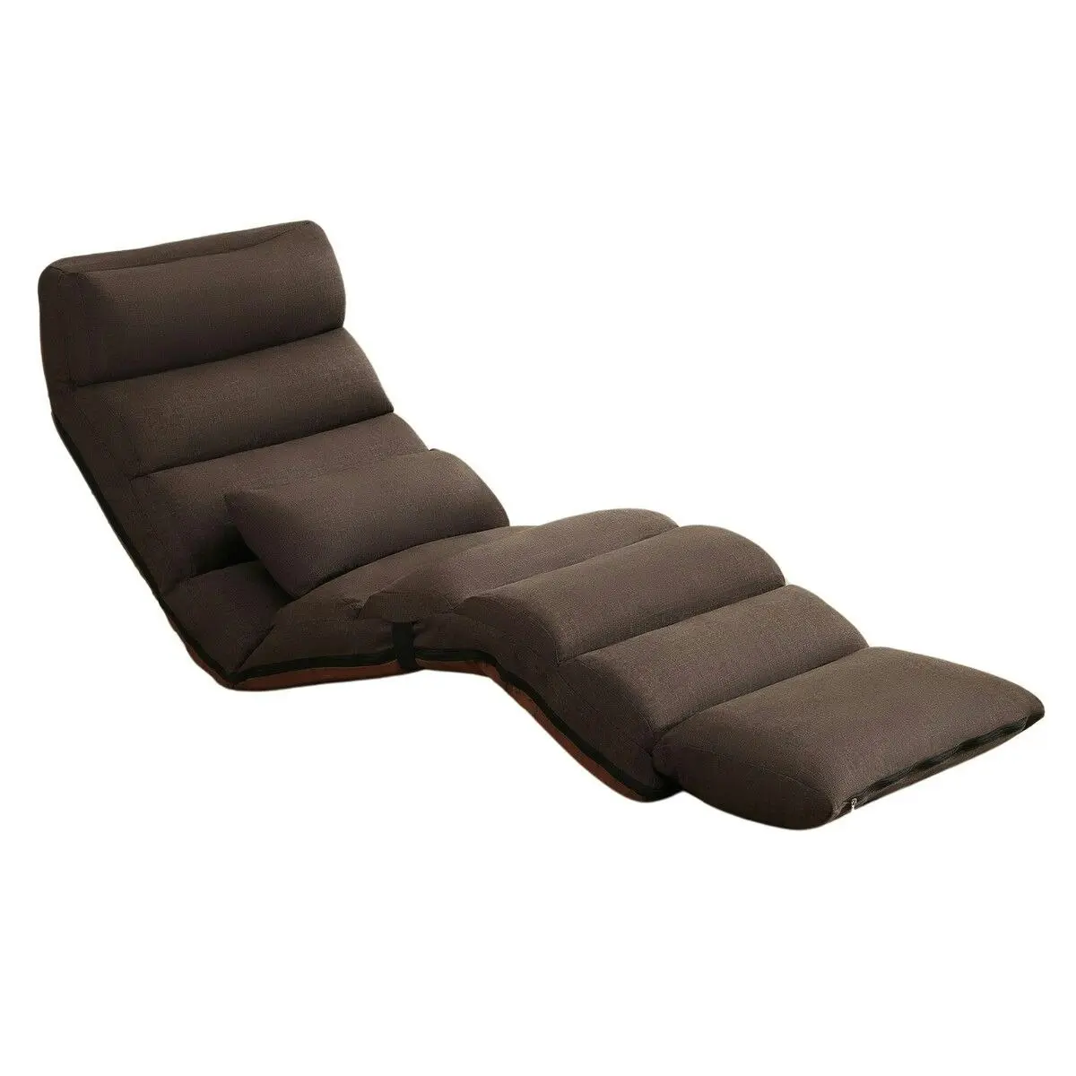 LUXSUITE Floor Sofa Cushion Bed Mattress Chair Couch Lounge Mat Tatami Chaise Recliner Adjustable Lounger Ground Seat with Pillow