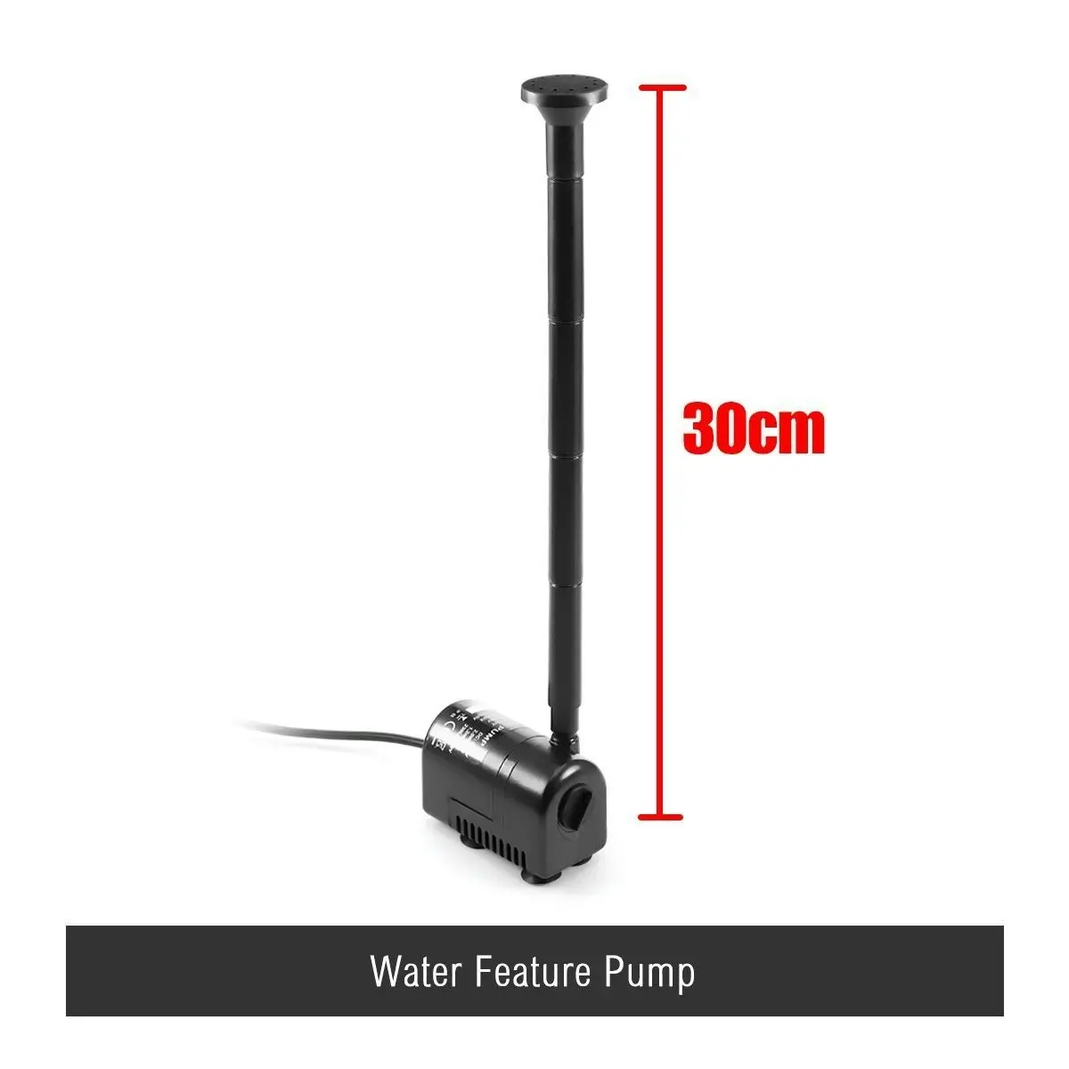 Ausway Outdoor Solar Powered Fountain Pump