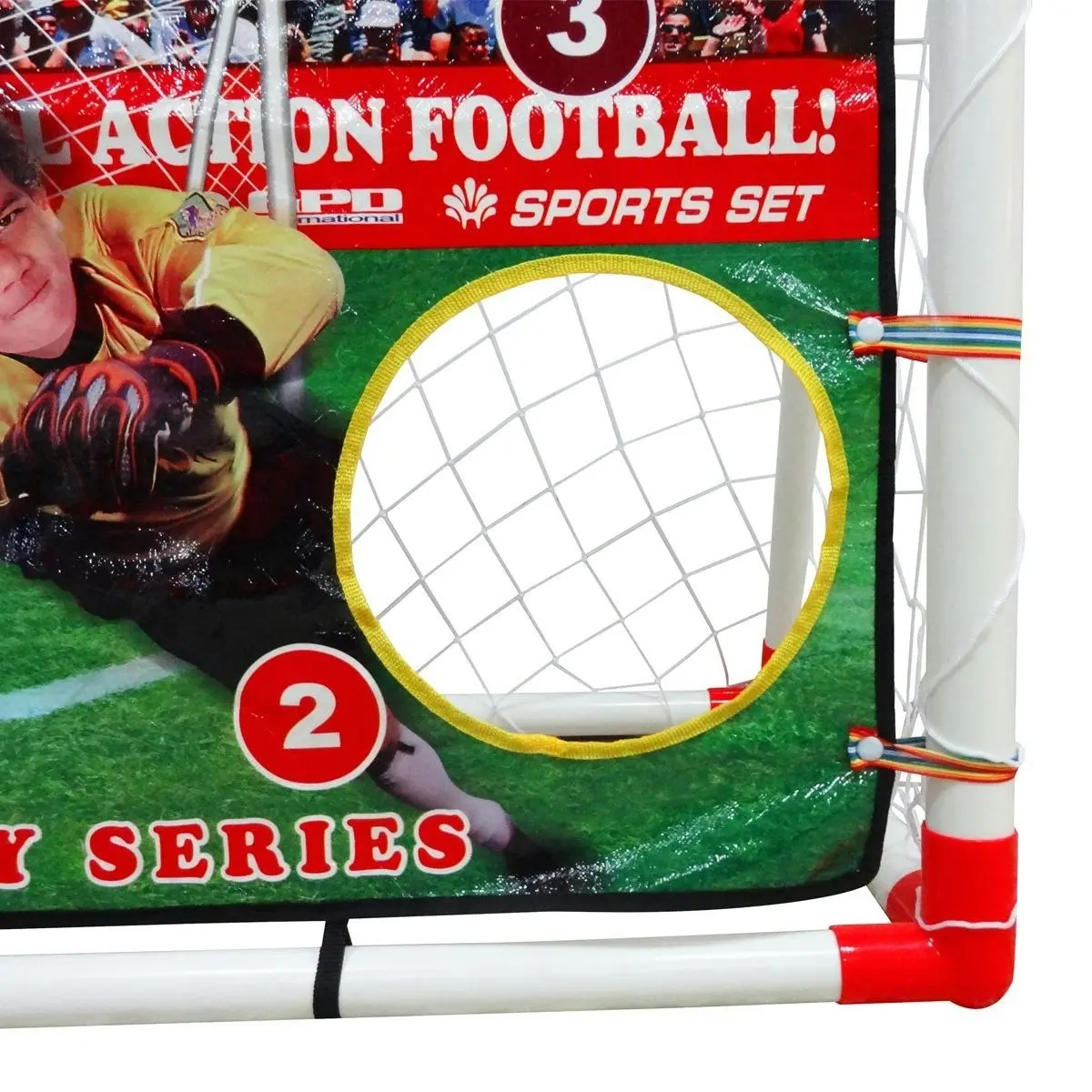 Ausway Kids Soccer Goal Set with Ball & Pump