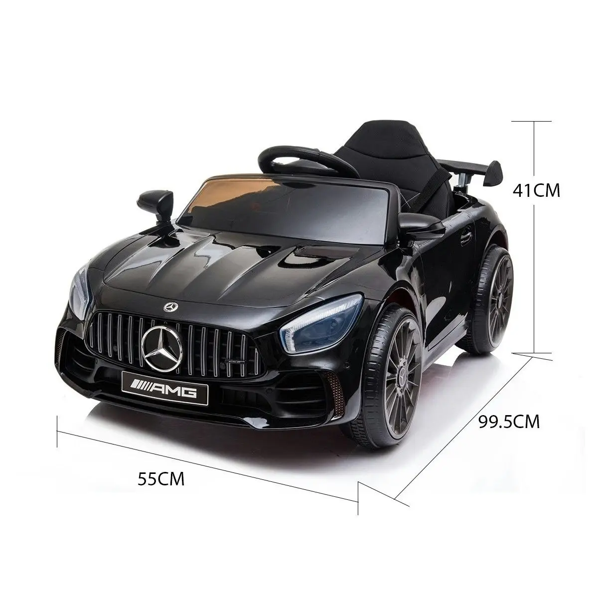 Ausway Mercedes Benz Licensed 12V Kids Ride On Car Electric Toy Car with Remote Control