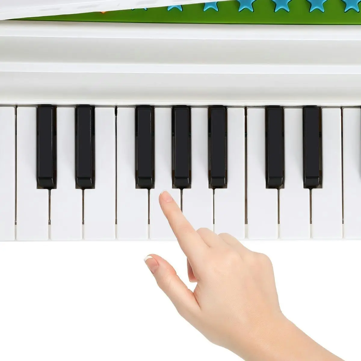 Ausway Kids Electronic Keyboard 37 Key Piano with Microphone