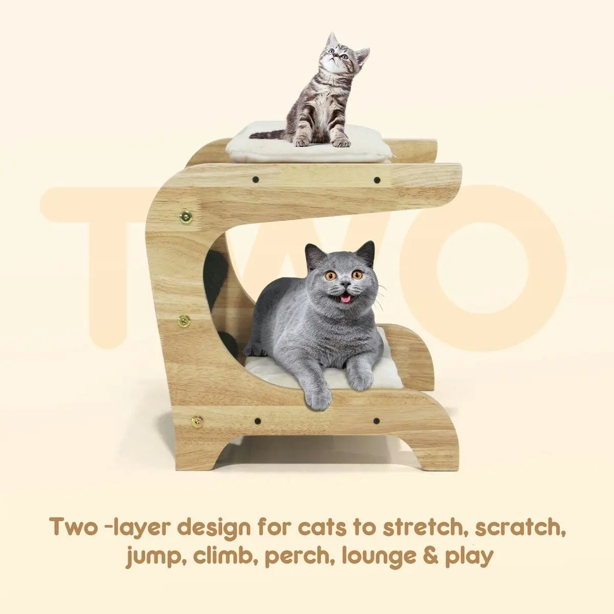 Pet Scene Cat Scratching Post Toy Bed Kitten Scratcher Couch Stool Scratchboard Lounger Pet Wooden Furniture Sofa Chair Play Gym Tower Tree Pad Cushion