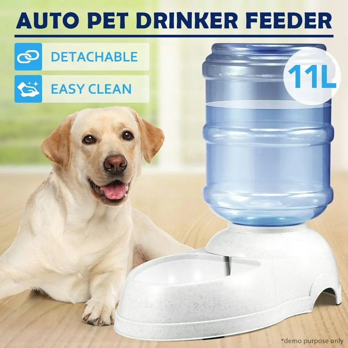 Ausway 11L Automatic Drinking Feeder Detachable Waterer