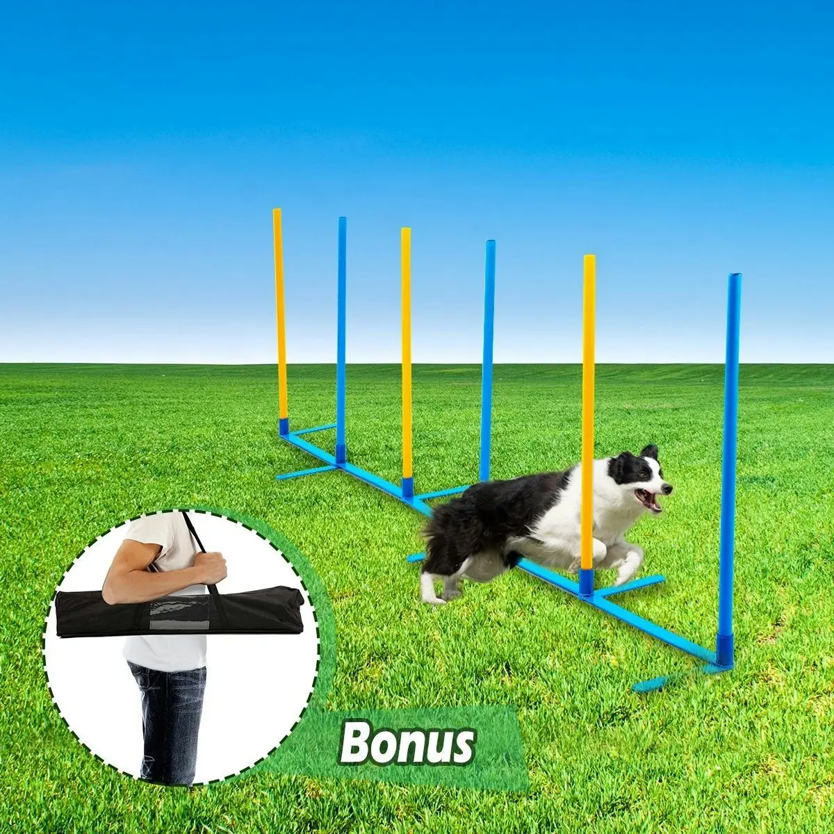 Ausway Dog Agility Essentials Post Set Dog Training