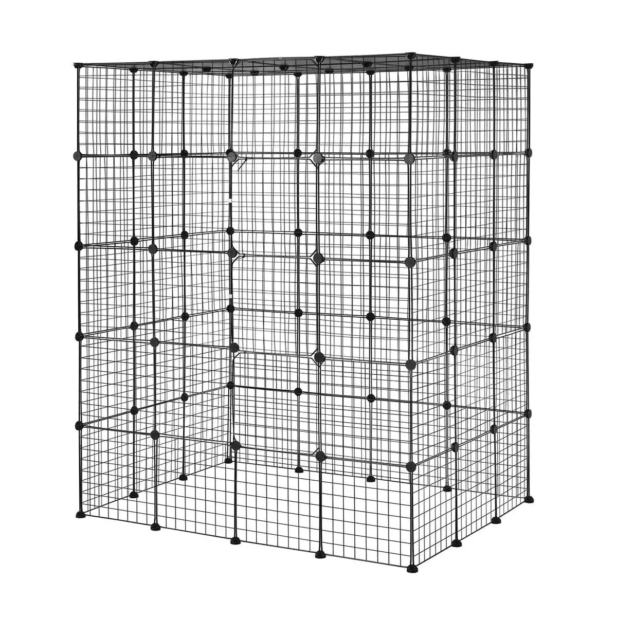 Pet Scene XL Cat Enclosure Cage House Metal DIY Rabbit Bunny Hutch Crate Ferret Kitten Kennel Fence Playpen Barrier Pen Habitat