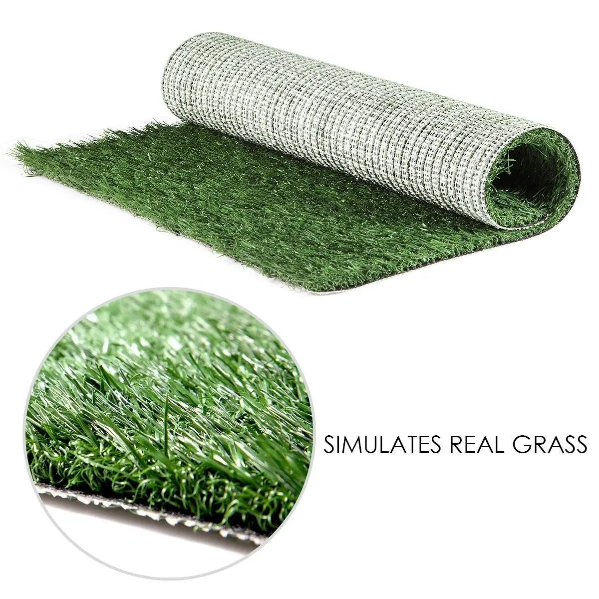 Ausway Pet Dog Toilet Potty Tray Training Grass Mat   Large Size