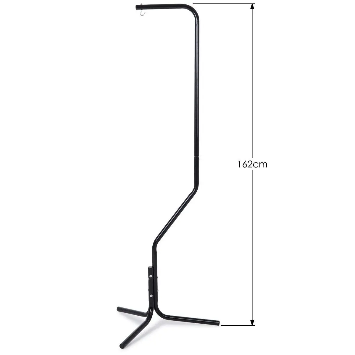 Ausway Hanging Bird Cage Stand Black Iron Tube 162cm