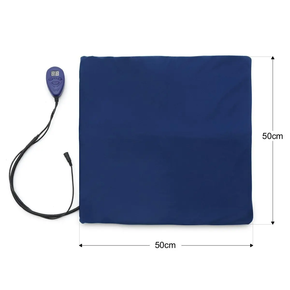 Ausway Electric Heating Pad for Pet Waterproof 50cm x 50cm with Thermal Protection & Temperature Display