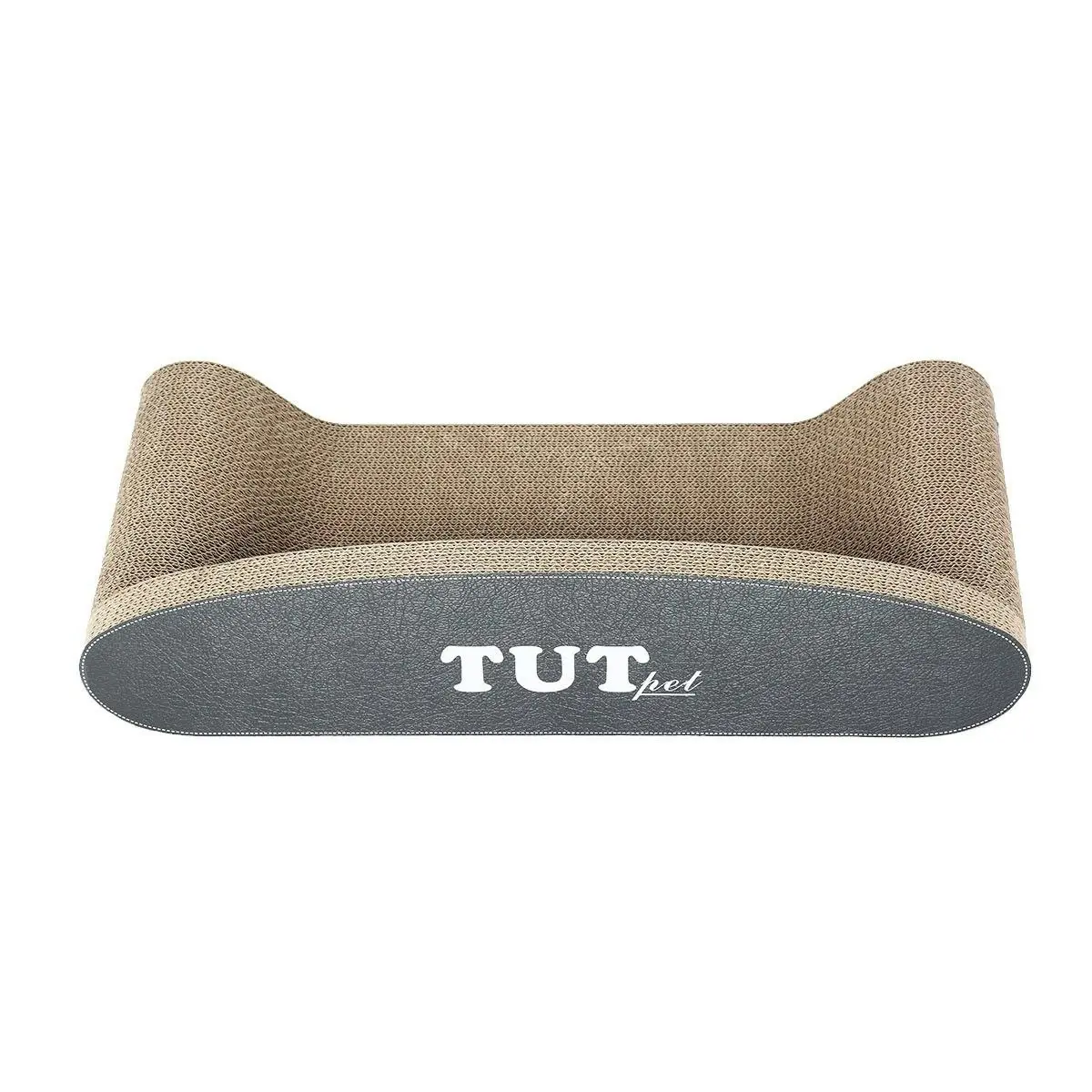 Ausway 60x28x14cm Cat Corrugated Cardboard Scratcher Cat Sofa