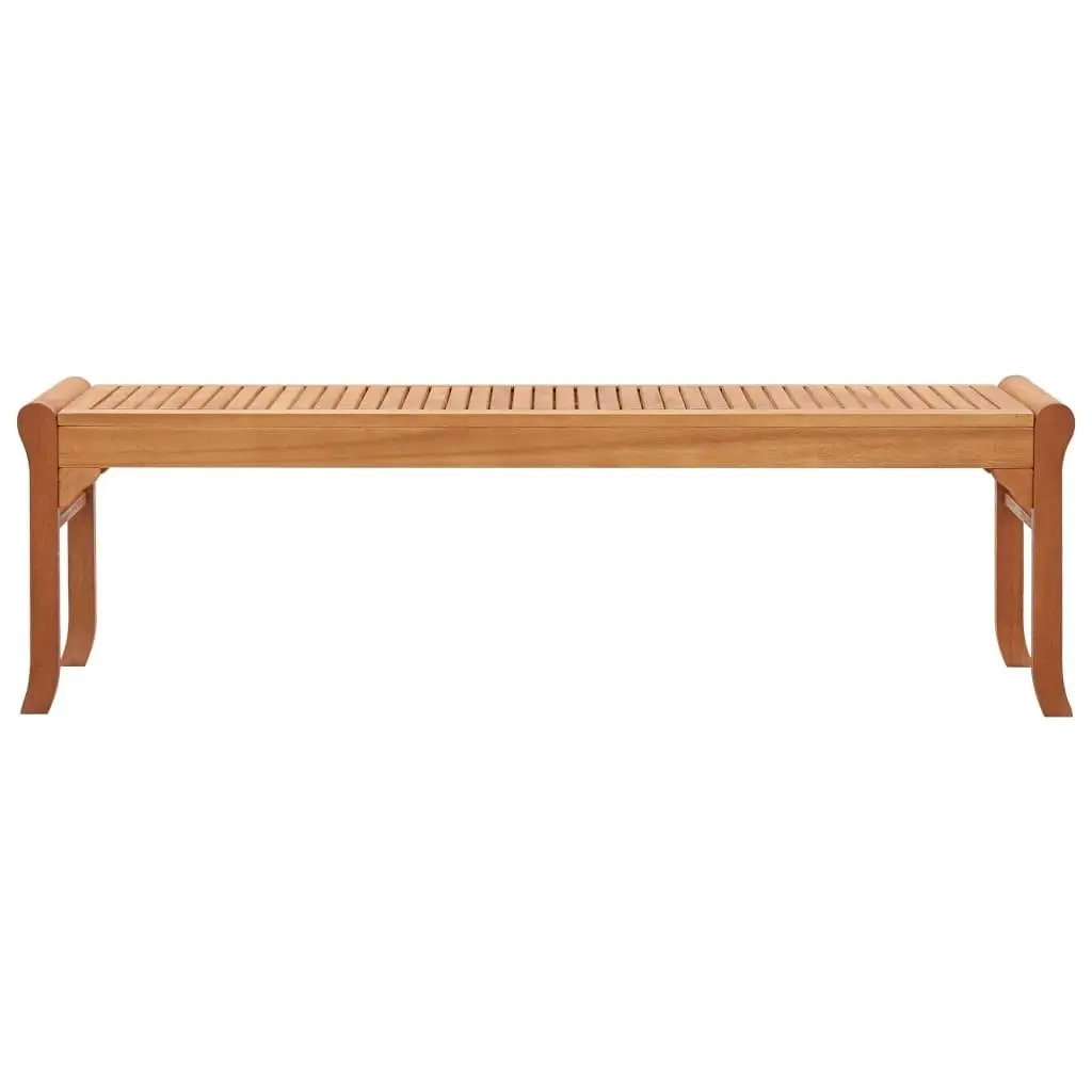 3-Seater Garden Bench 150 cm Solid Eucalyptus Wood 47291