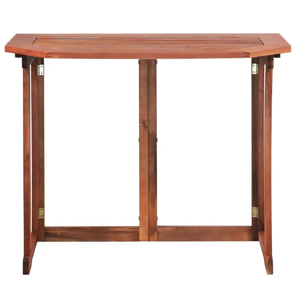 Bistro Table 90x50x75 cm Solid Acacia Wood 44039