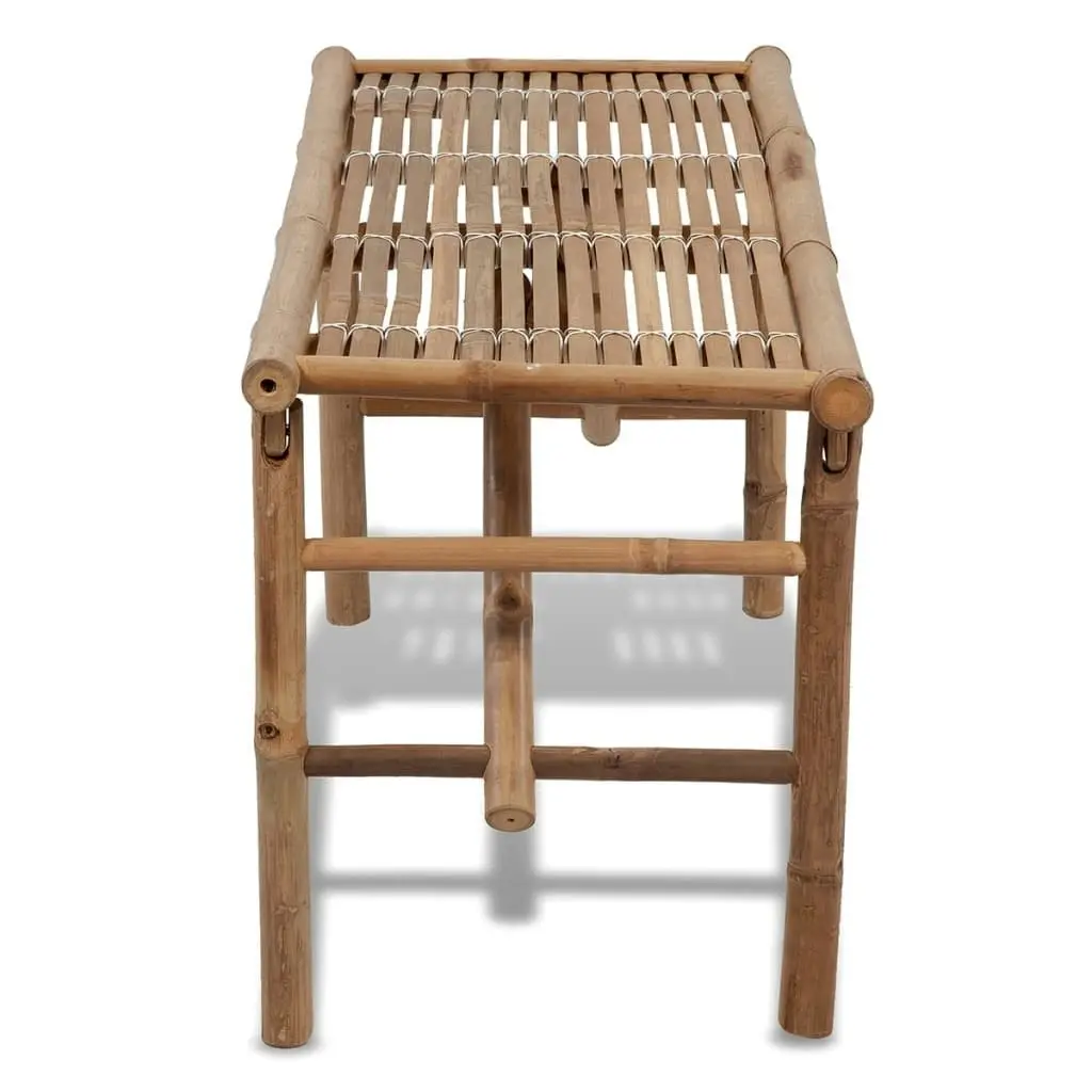 Folding Garden Bench 118 cm Bamboo 41503