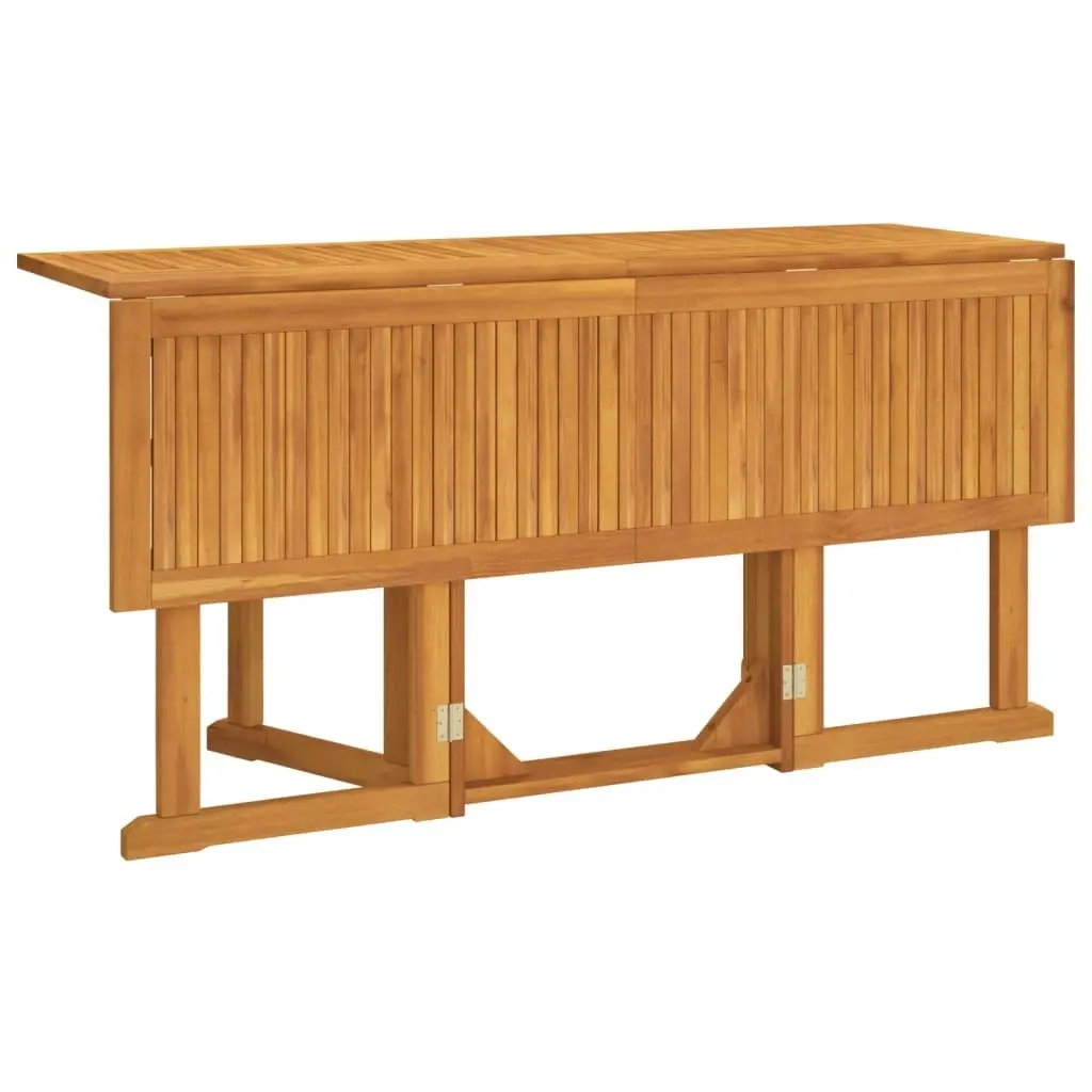 Folding Butterfly Garden Table 150x90x75 cm Solid Wood Teak 362751