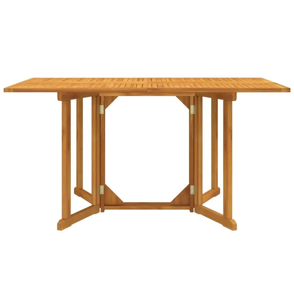 Folding Butterfly Garden Table 150x90x75 cm Solid Wood Teak 362751