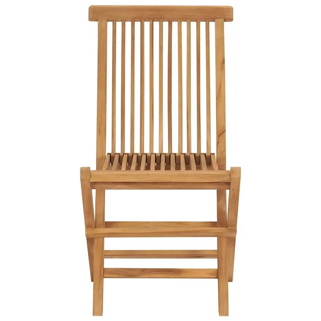 Folding Garden Chairs 6 pcs Solid Wood Teak 3096591