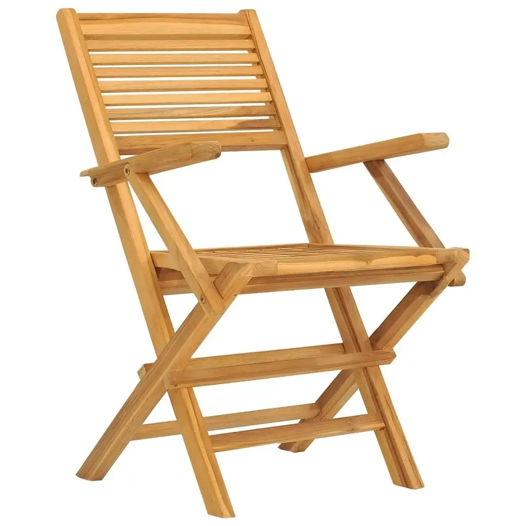 Folding Garden Chairs 8 pcs 55x62x90 cm Solid Wood Teak 3155069